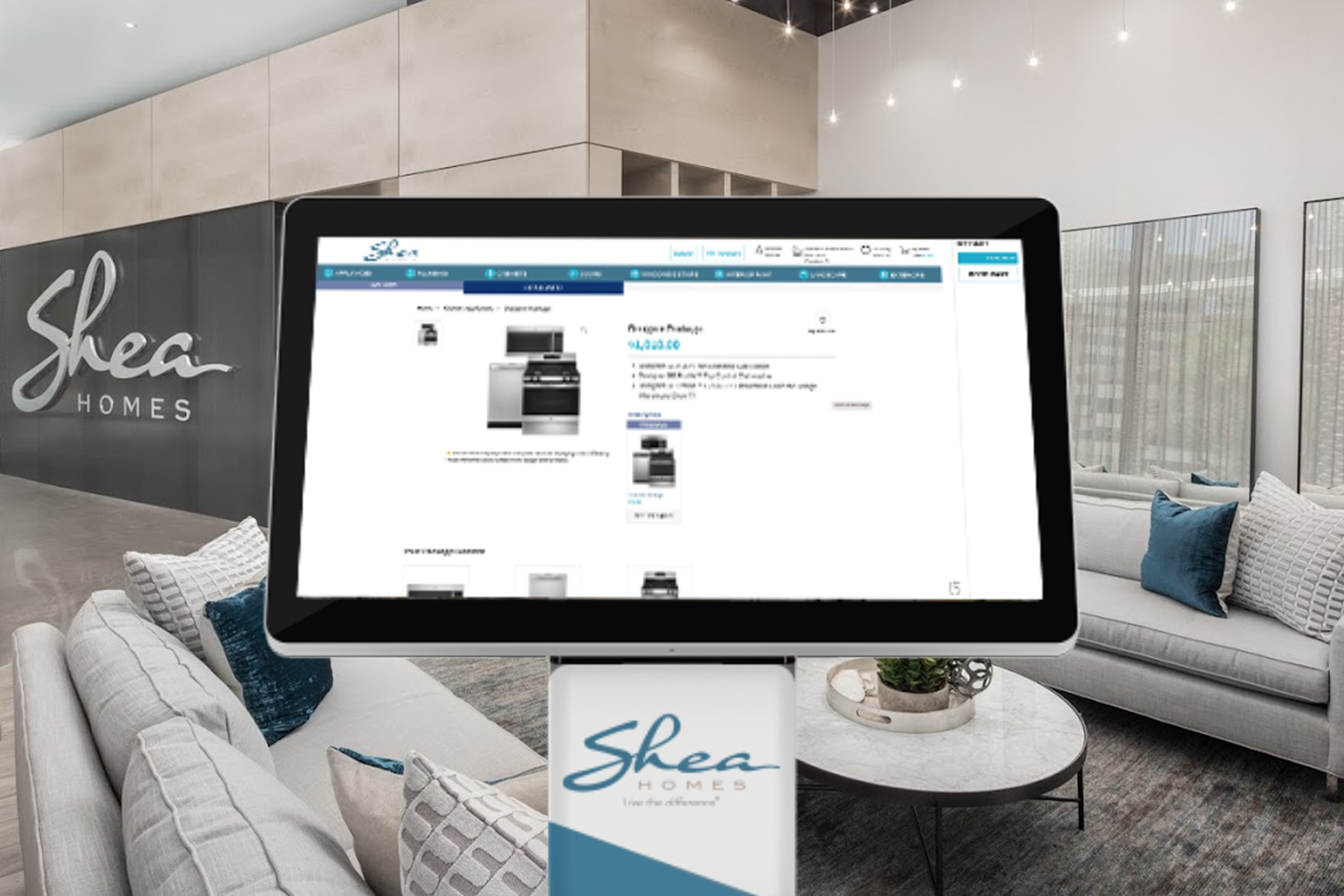 Home Option Selection Tool Kiosk